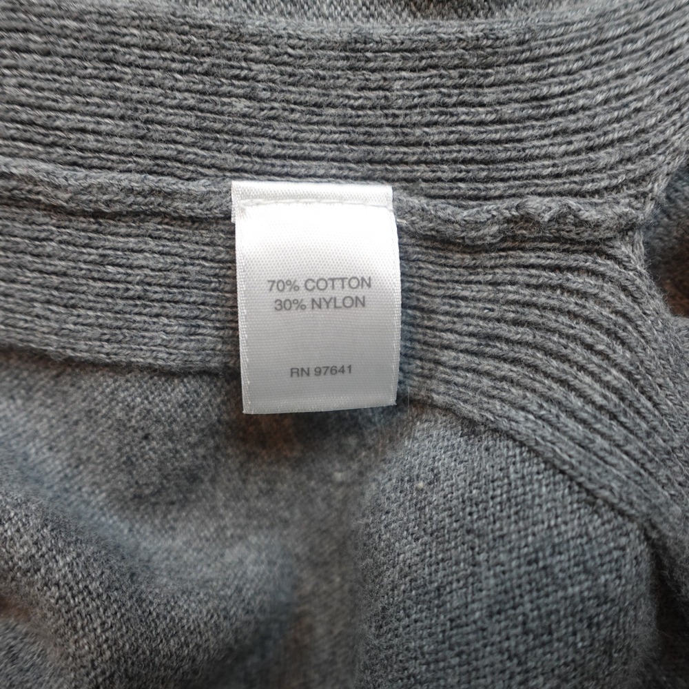 J Jill Skirt Womens Medium Gray Midi Sweater Knit Pull On Stretch - Picture 4 of 11